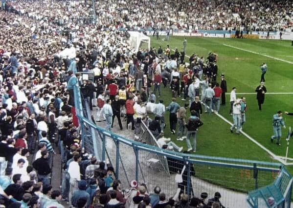 The Hillsborough disaster unfolds