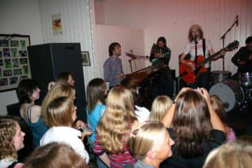 Cerys Matthews onstage at the Band Room in September 2006.