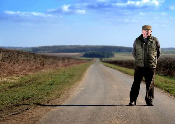 Guy Stephenson, trustee of the Kiplingcotes Derby, on the course of the Kiplingcotes Derby, which is widely accepted to be the oldest annual horse race in the English dating back to 1519.