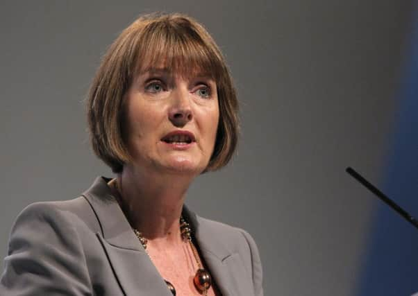 Labour Party's deputy leader Harriet Harman