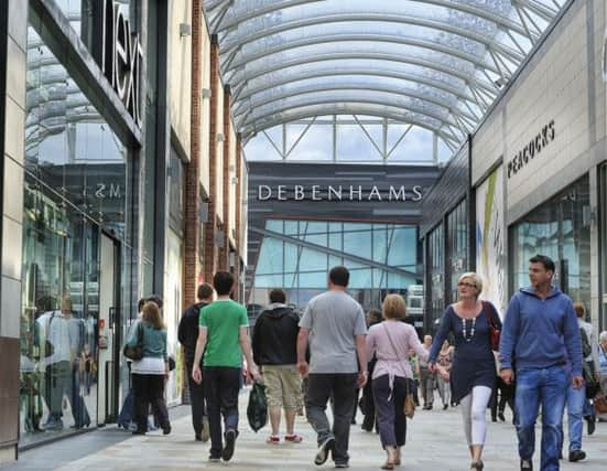 The Trinity Walk shopping centre in Wakefield.