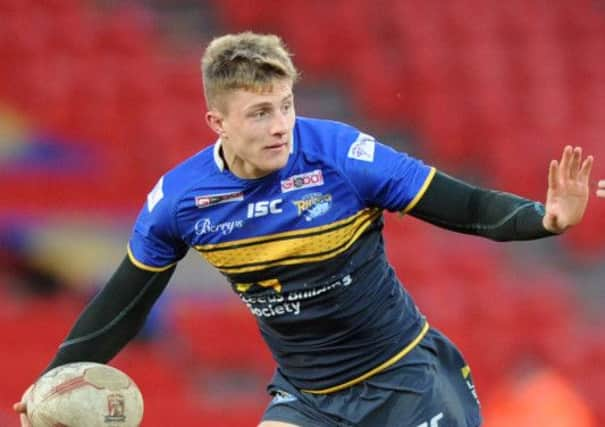 Leeds 
Rhinos' Liam Sutcliffe (
Picture: Jonathan Gawthorpe).