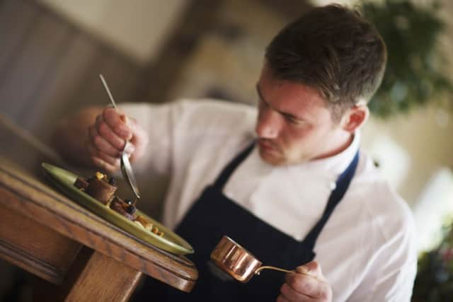 Tommy  Banks  is head chef  at the Black Swan at Oldstead