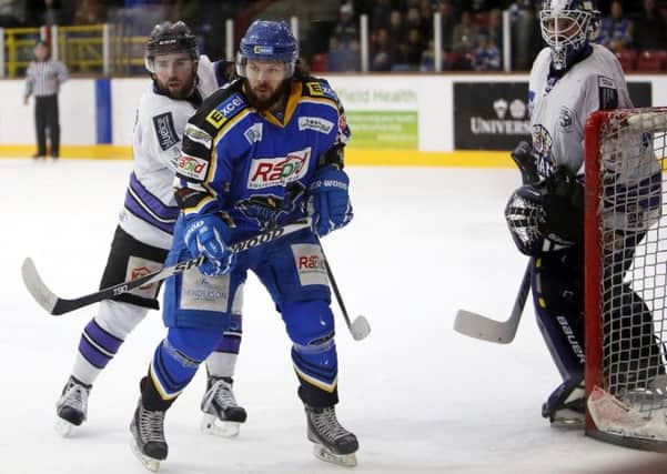 BEST MAN: Hull Stingrays' Jordan Knox will miss this Saturday's play-off semi-final agauinst Sheffield Steelers.