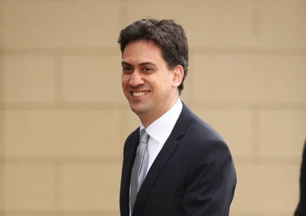 Labour leader Ed Miliband