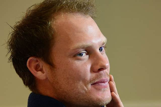 Danny Willett at a media day to preview his appearance at the Masters. (Picture: Scott Merrylees SM1007/17d)