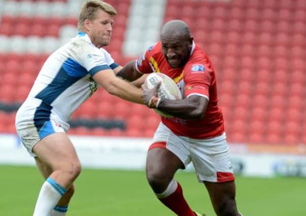 Sheffield Eagles' Menzie Yere.