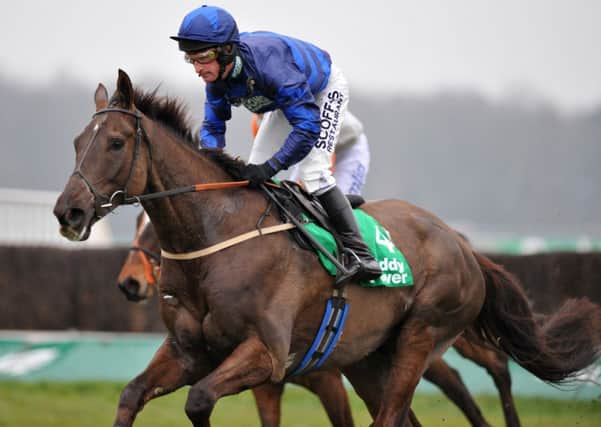 Soll ridden by Mark Grant is headed to the National.