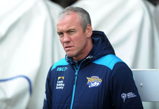 Leeds Rhinos' head coach Brian McDermott (
Picture: Jonathan Gawthorpe).