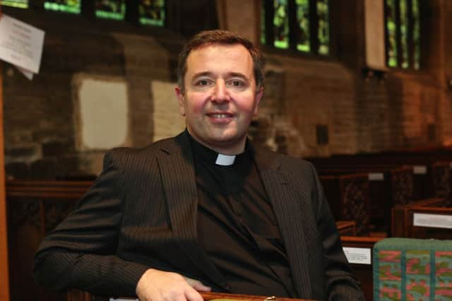 Rev Jonathan Greener at Wakefield Cathedral