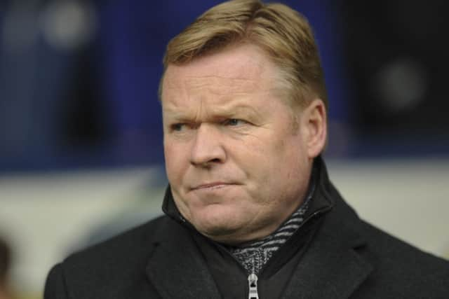 Southampton's manager Ronald Koeman