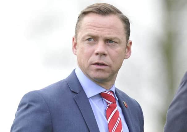 Doncaster Rovers manager Paul Dickov