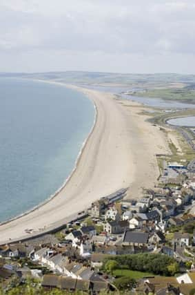 Chesil Beach in Dorset