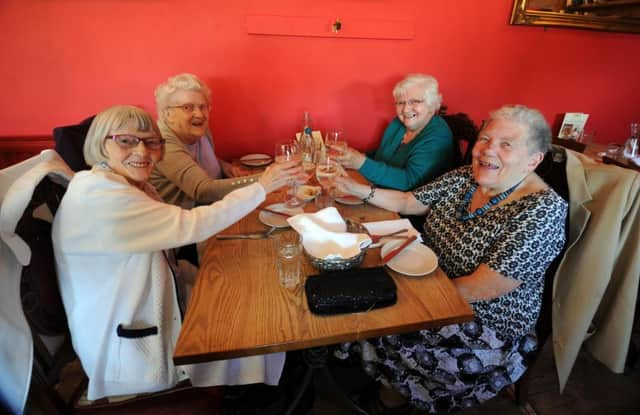 The fourth Friendship Lunch took place at the Durham Ox at Crayke yesterday.
Picture by Simon Hulme