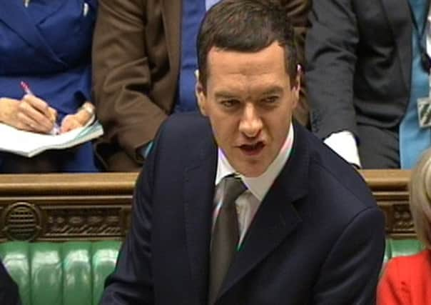 Chancellor George Osborne