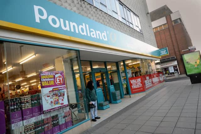 A Poundland store