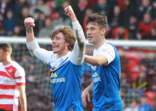 Peterborough United's Luke James is to join Bradford City.