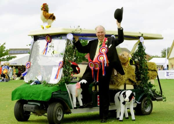 Bill Cowling, who retired as honorary show director of the Great Yorkshire Show today.