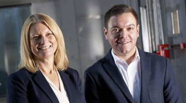 L-R: Jane Dawson, non-executive director, Lee Nicholson, managing director, Wakefield Acoustics

©Victor de Jesus/UNP 0845 600 7737