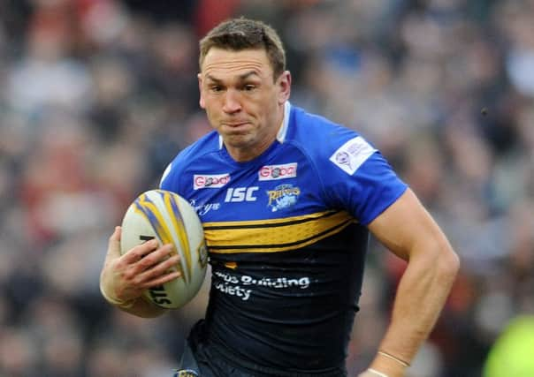 Leeds Rhinos' Kevin Sinfield.