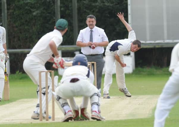 Ben Turner of Shadwell in action aganst Barwick in the Wetherby League.