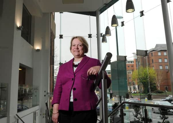 Juliette Healey pictured at West One Wellington Street, Leeds....25th April 2013.Picture by Simon Hulme