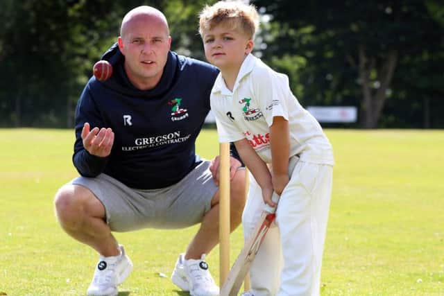 Talented cricket prodigy Billy Carroll