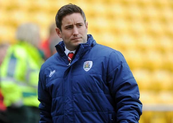 Barnsley manager Lee Johnson. 
Picture Jonathan Gawthorpe.