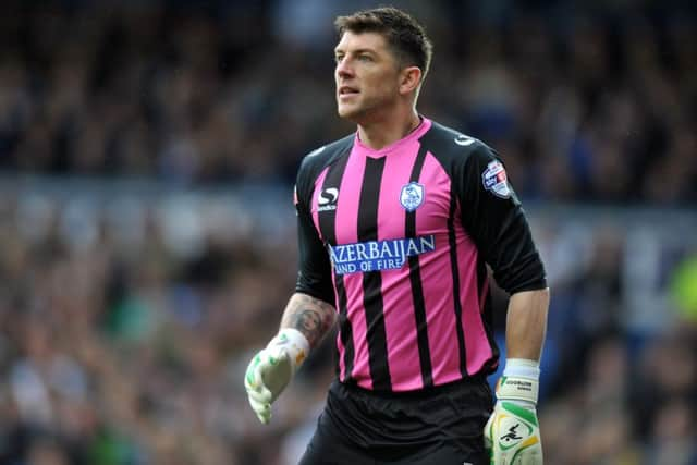 Wednesday keeper Kieren Westwood.