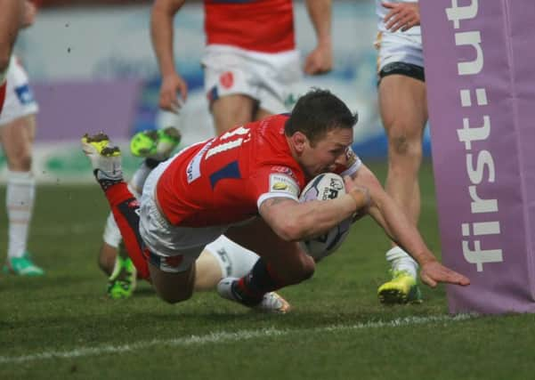 Hull KR's Shaun Lunt