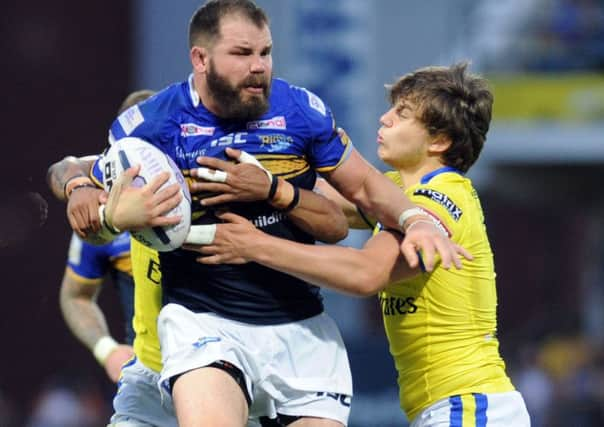 Leeds Rhinos' 
Adam Cuthbertson