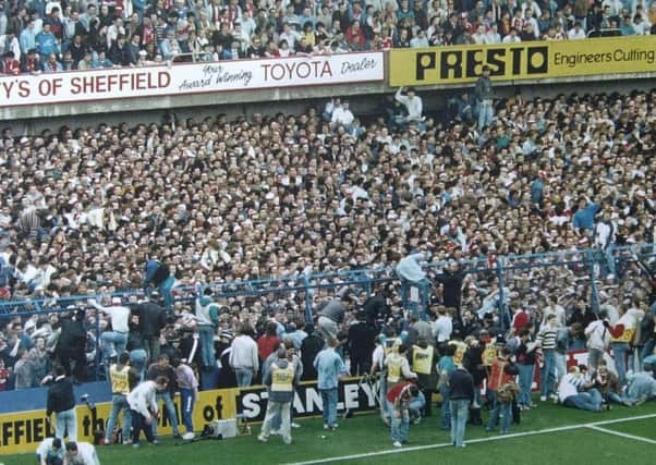 The Hillsborough disaster unfolds