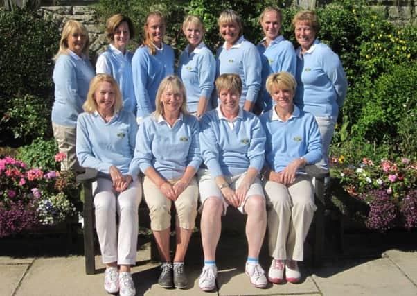 Moortown ladies' scratch team.