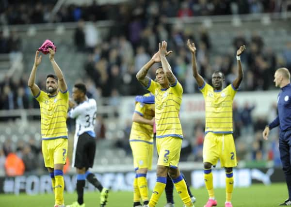 Owls celebrate at Newcastle.