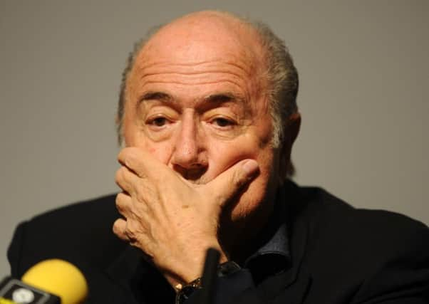 FIFA President Sepp Blatter.