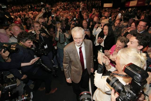 Jeremy Corbyn delivered his first keynote speech during the third day of the Labour Party conference