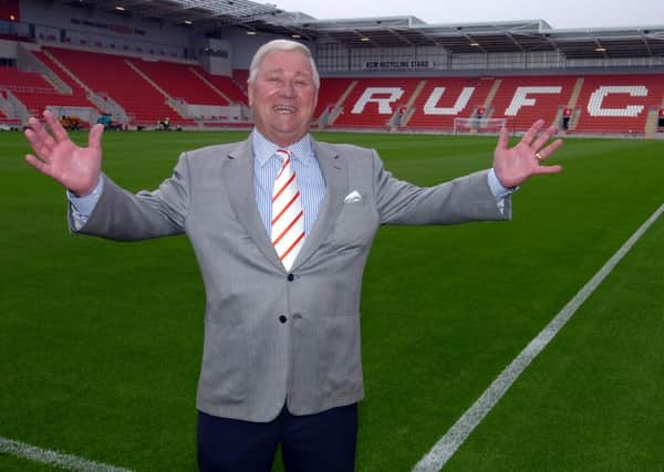 INUNDATED: Rotherham United chairman, Tony Stewart.