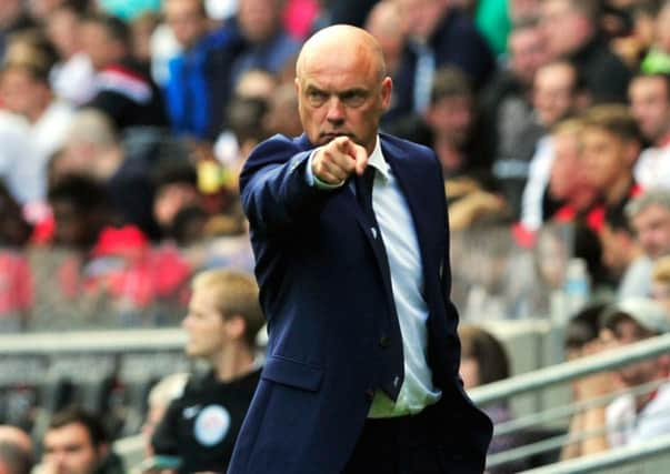 UNDER PRESSURE: Leeds United manager Uwe Rosler.  Picture: Bruce Rollinson.