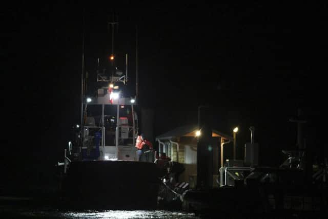 A whale watching boat with 27 people on board sank off Vancouver Island on Sunday, Canadian authorities said.