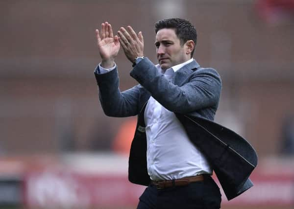 Barnsley manager Lee Johnson.