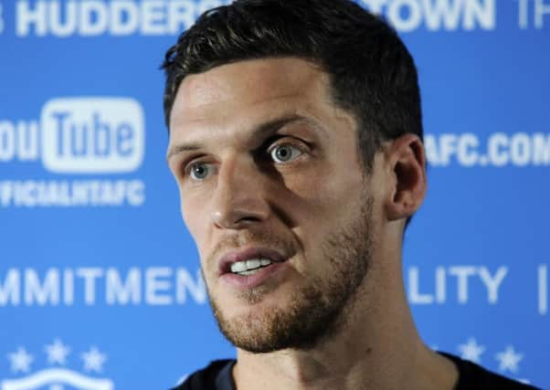 Huddersfield Town captain Mark Hudson.