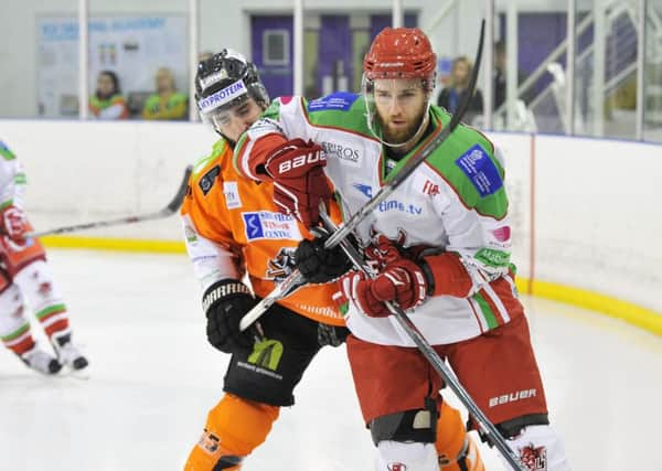 Sheffield Steelers v Cardiff Devils. Picture: Dean Woolley.