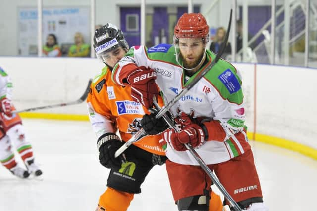 Sheffield Steelers v Cardiff Devils. Picture: Dean Woolley.