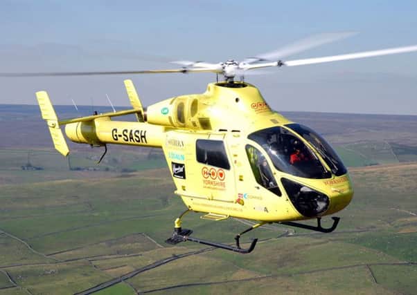 Yorkshire Air Ambulance.