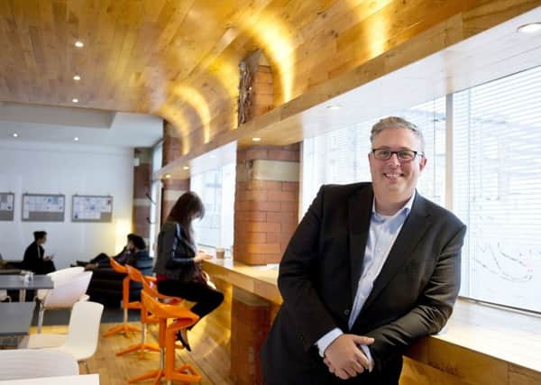 Brent Woods, chief executive of The Media Centre, Huddersfield (Picture: Matt Roberts)