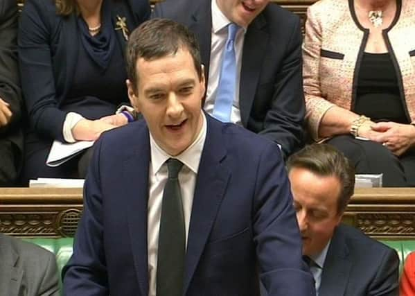 George Osborne delivered his autumn statement today