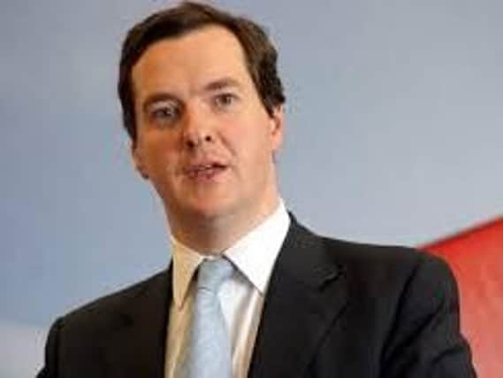 Chancellor George Osborne.