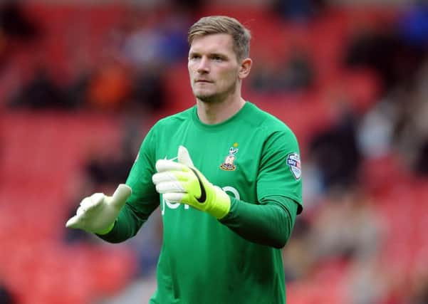 Bantams' keeper Ben Williams. (Picture: Tony Johnson)