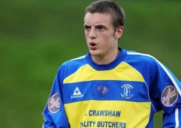 Jamie Vardy at Stocksbridge