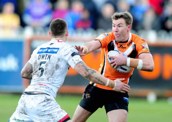 Castleford Tigers' Michael Shenton.